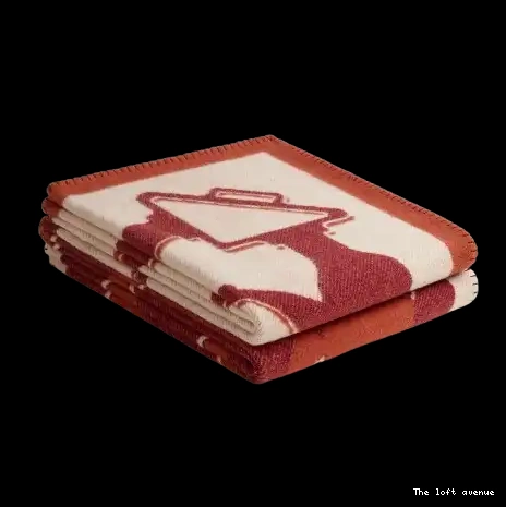 TATERSALE THROW HERMES WOOL BLANKET 0508